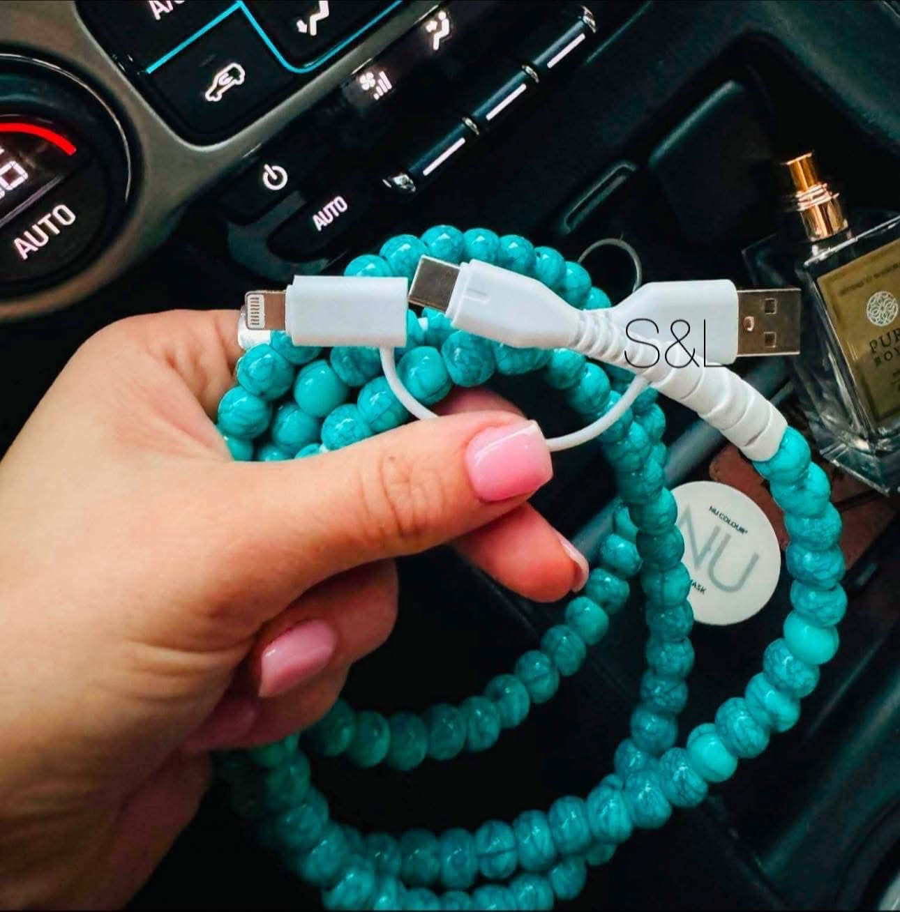 Turquoise Phone Charger
