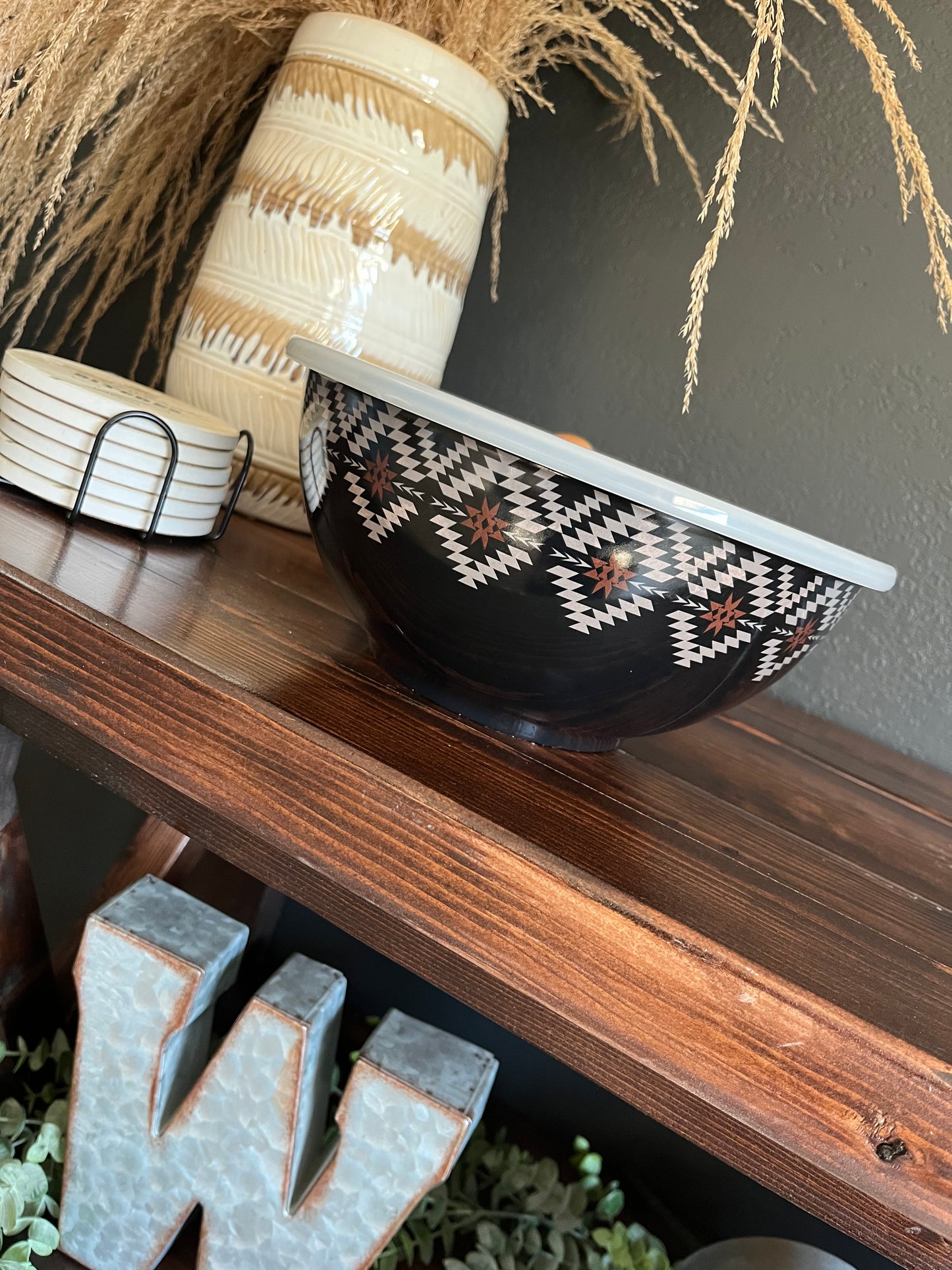 3 piece Aztec Bowl Set