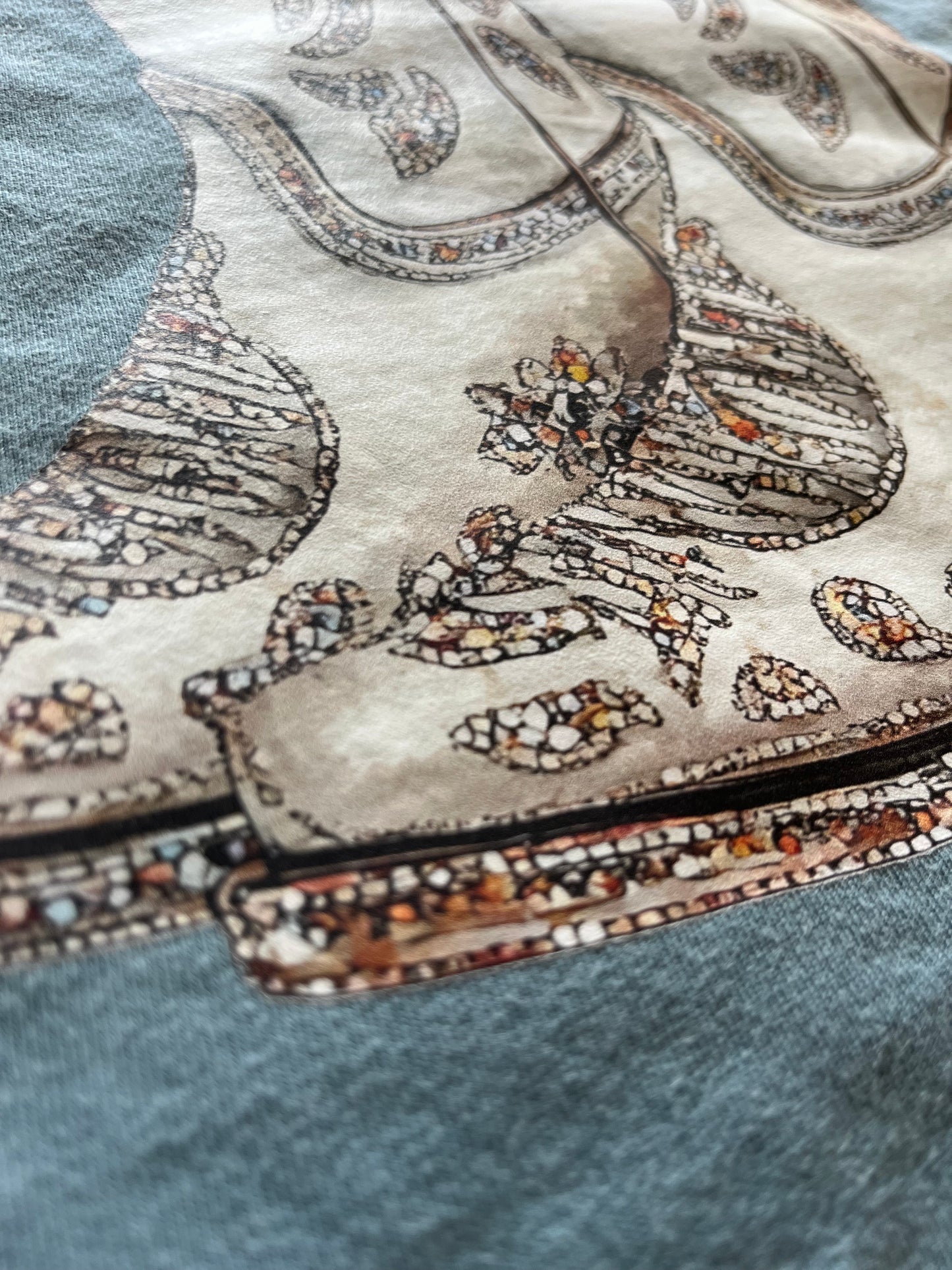 White Boot Tee