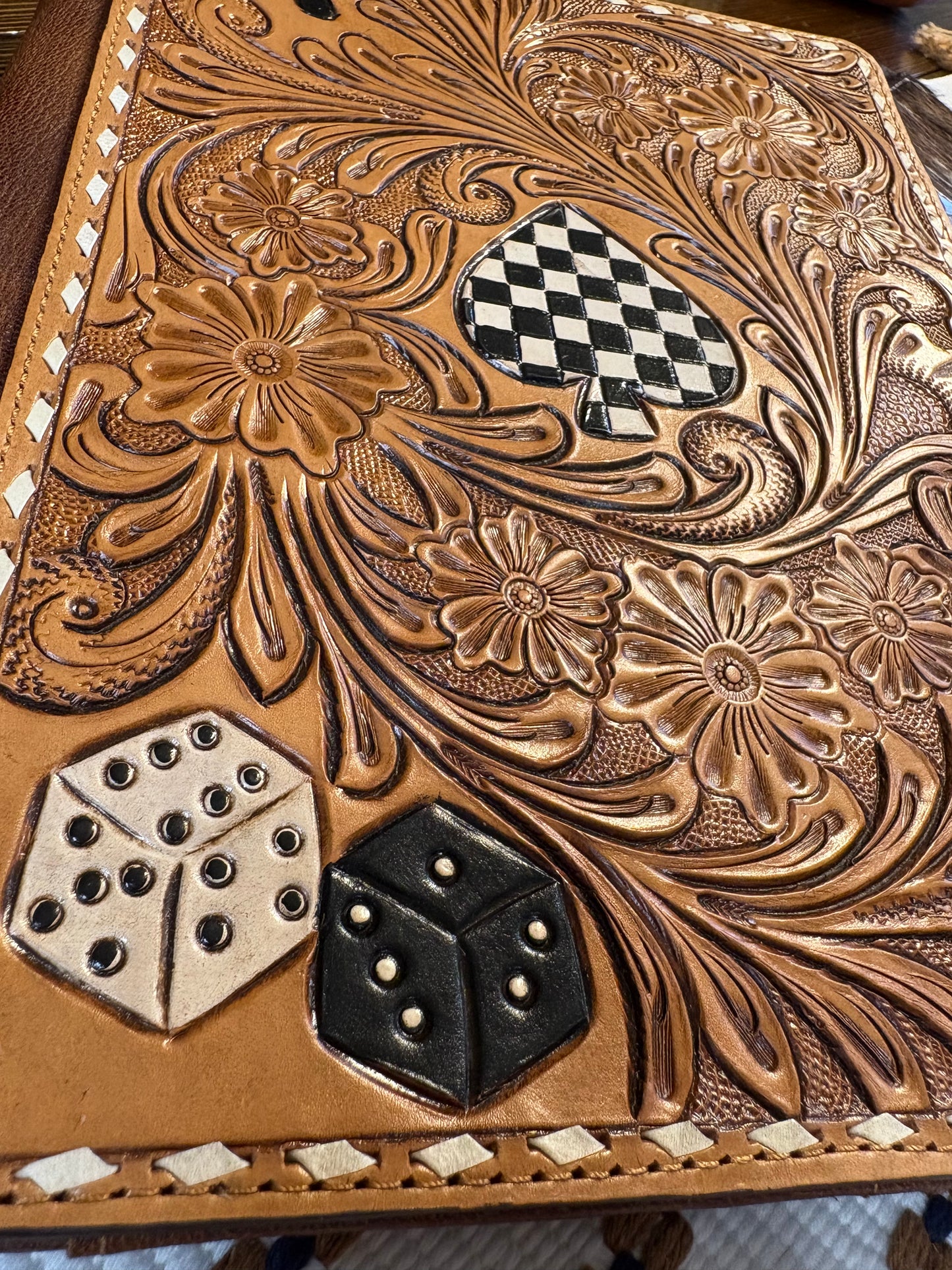 Tooled Leather Planner