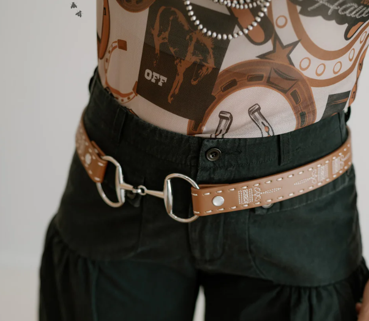 Bitty Belt - Saddle