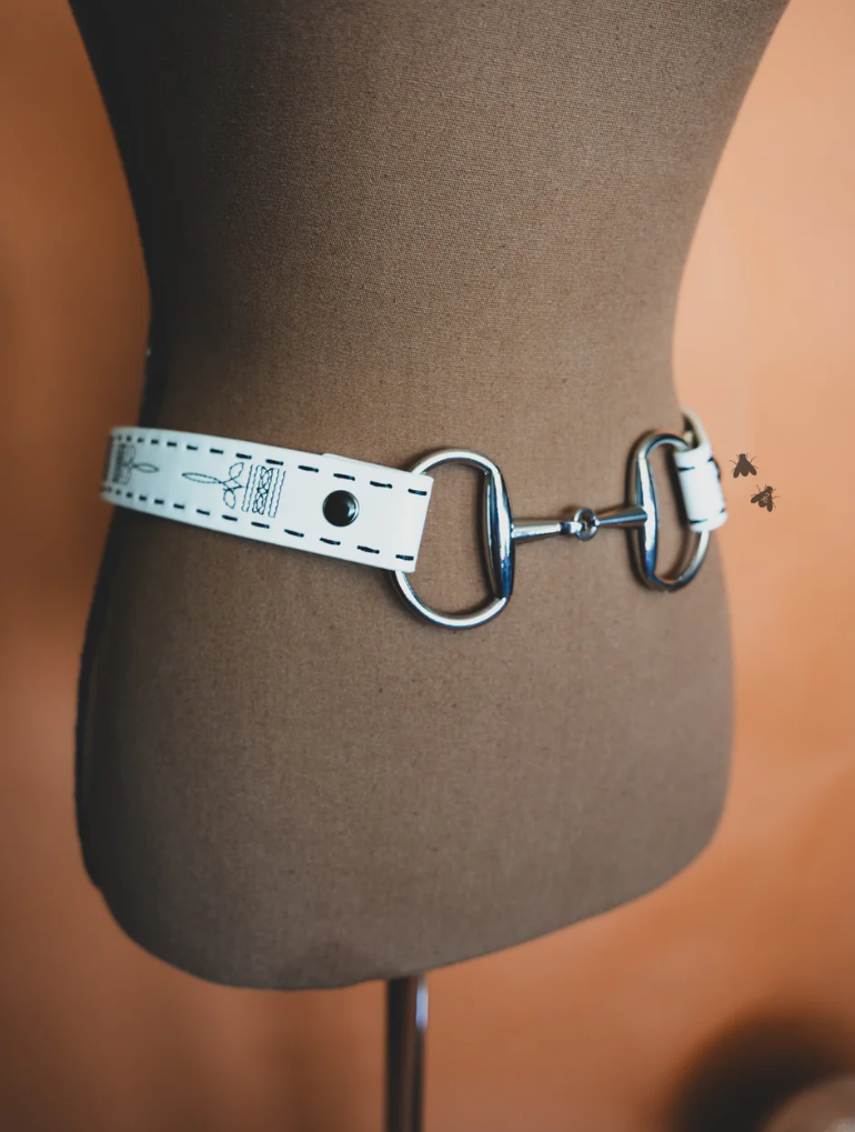 Bitty Belt - White