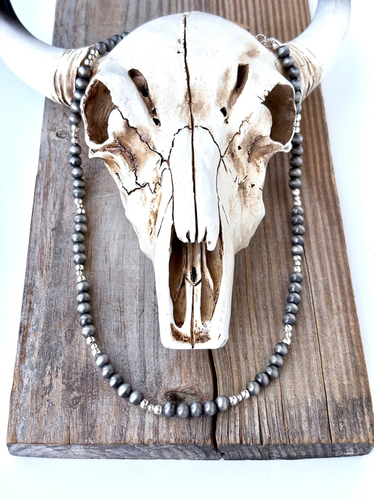 Navajo Pearl Bead Necklace