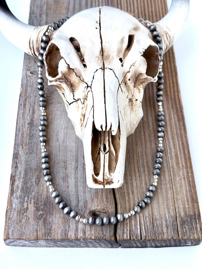 Navajo Pearl Bead Necklace
