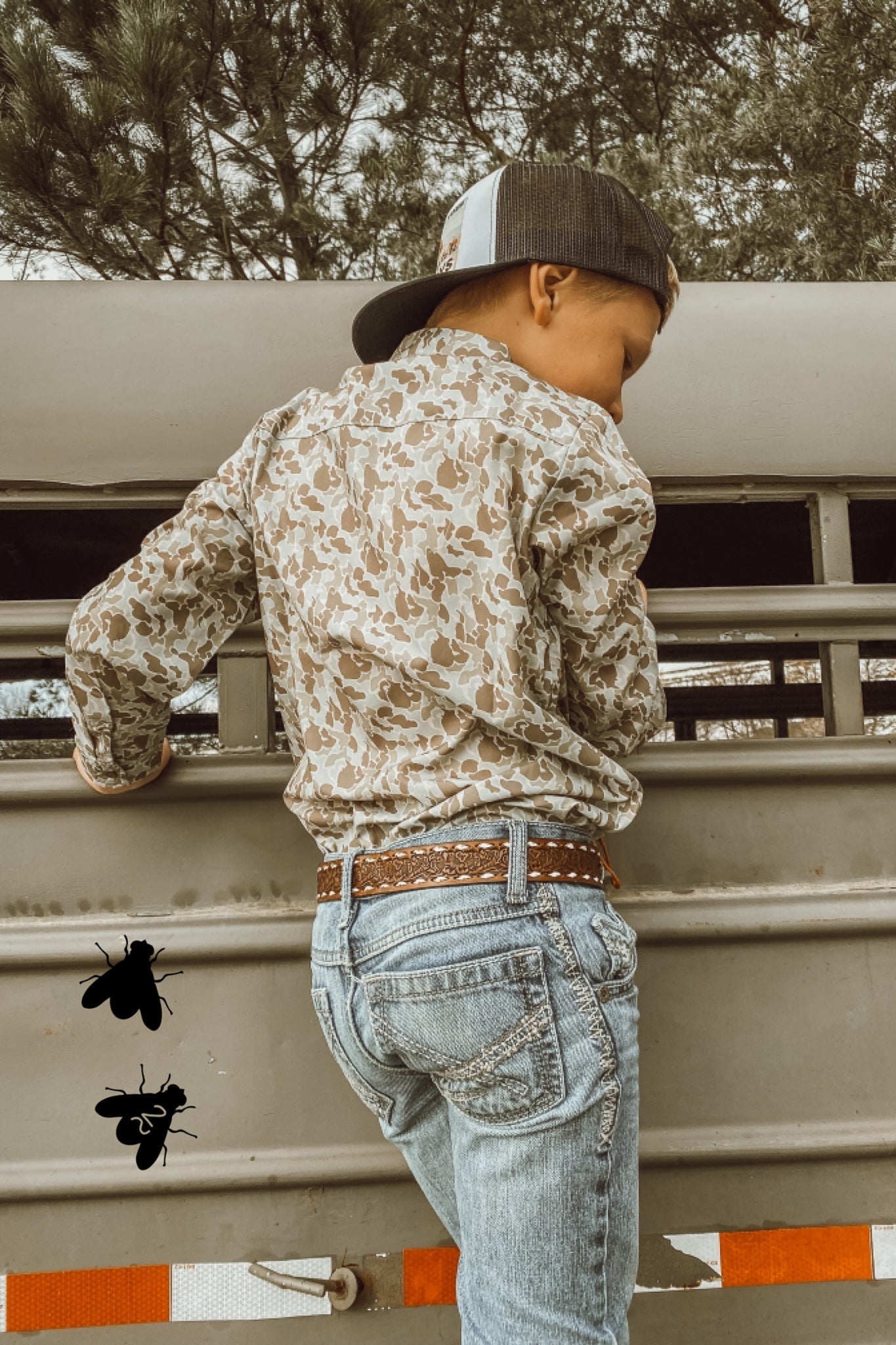 Cowboy Camo Long Sleeve