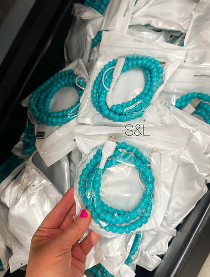 Turquoise Phone Charger