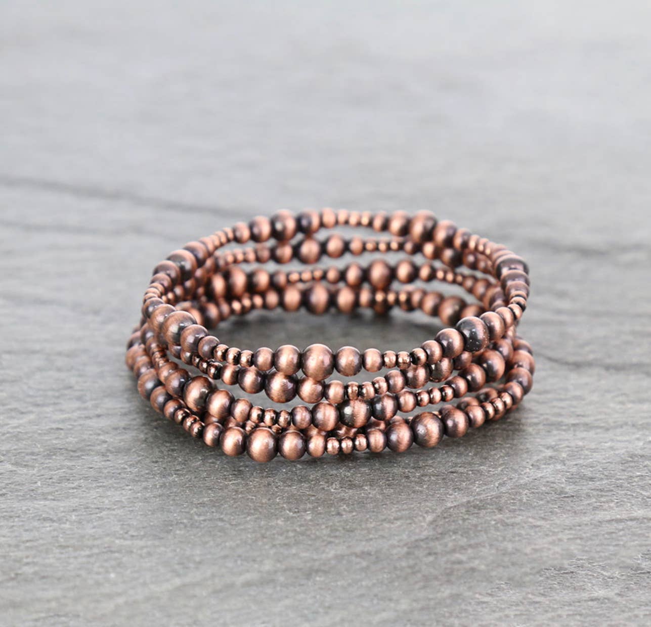 Navajo Style Pearl Stackable Bracelets