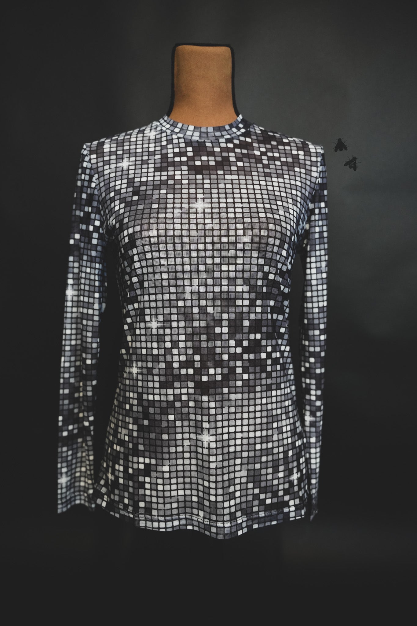 Dolly Disco Mesh Long Sleeve