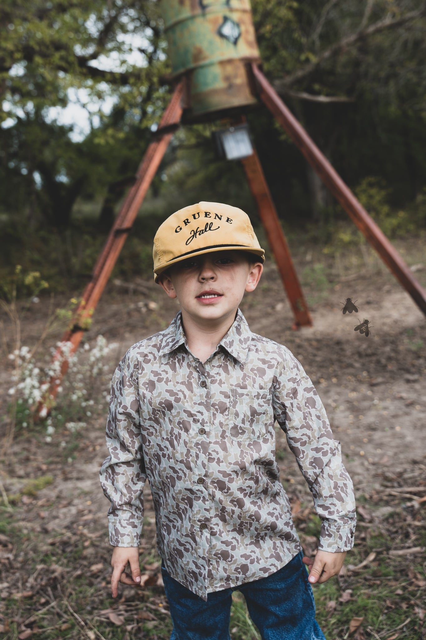 Cowboy Camo Long Sleeve