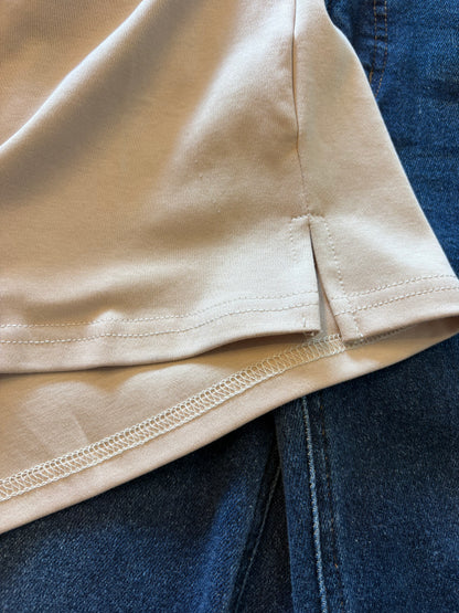 Khaki Short Sleeve Arrow Pocket Tee