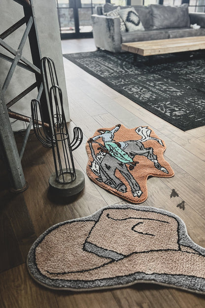 Rodeo Rug *Cowboy Hat