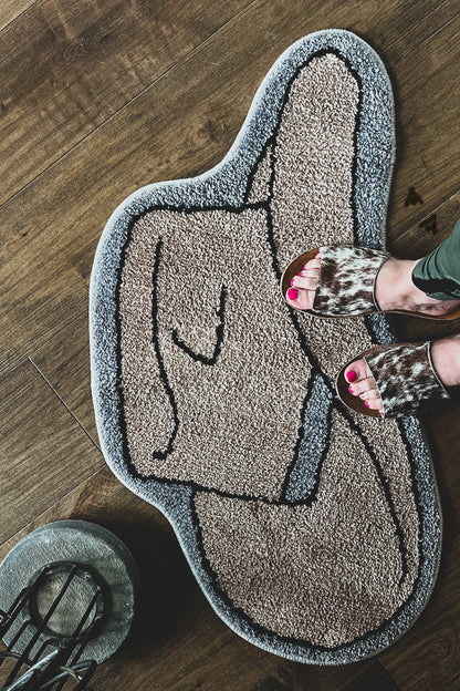 Rodeo Rug *Cowboy Hat