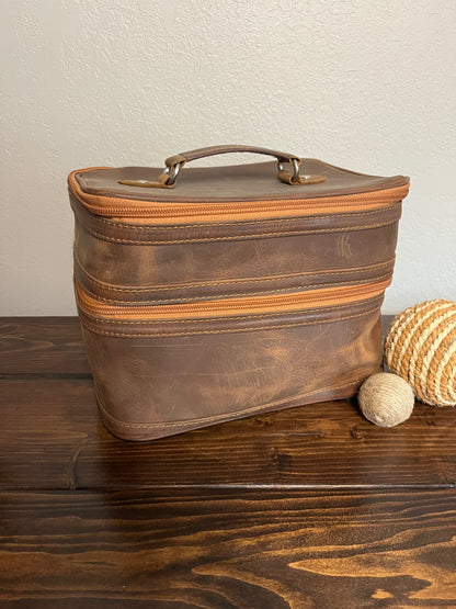 Leather Makeup Case