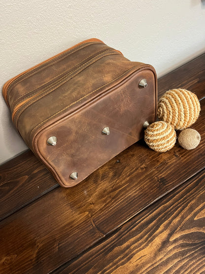 Leather Makeup Case