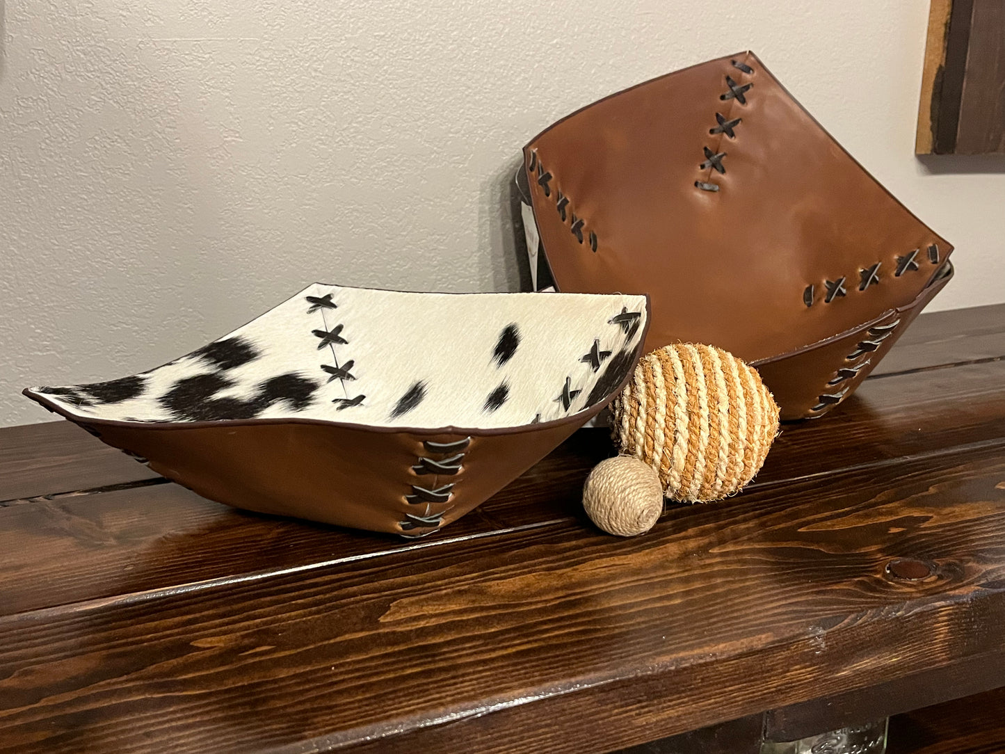 Cowhide Bowl