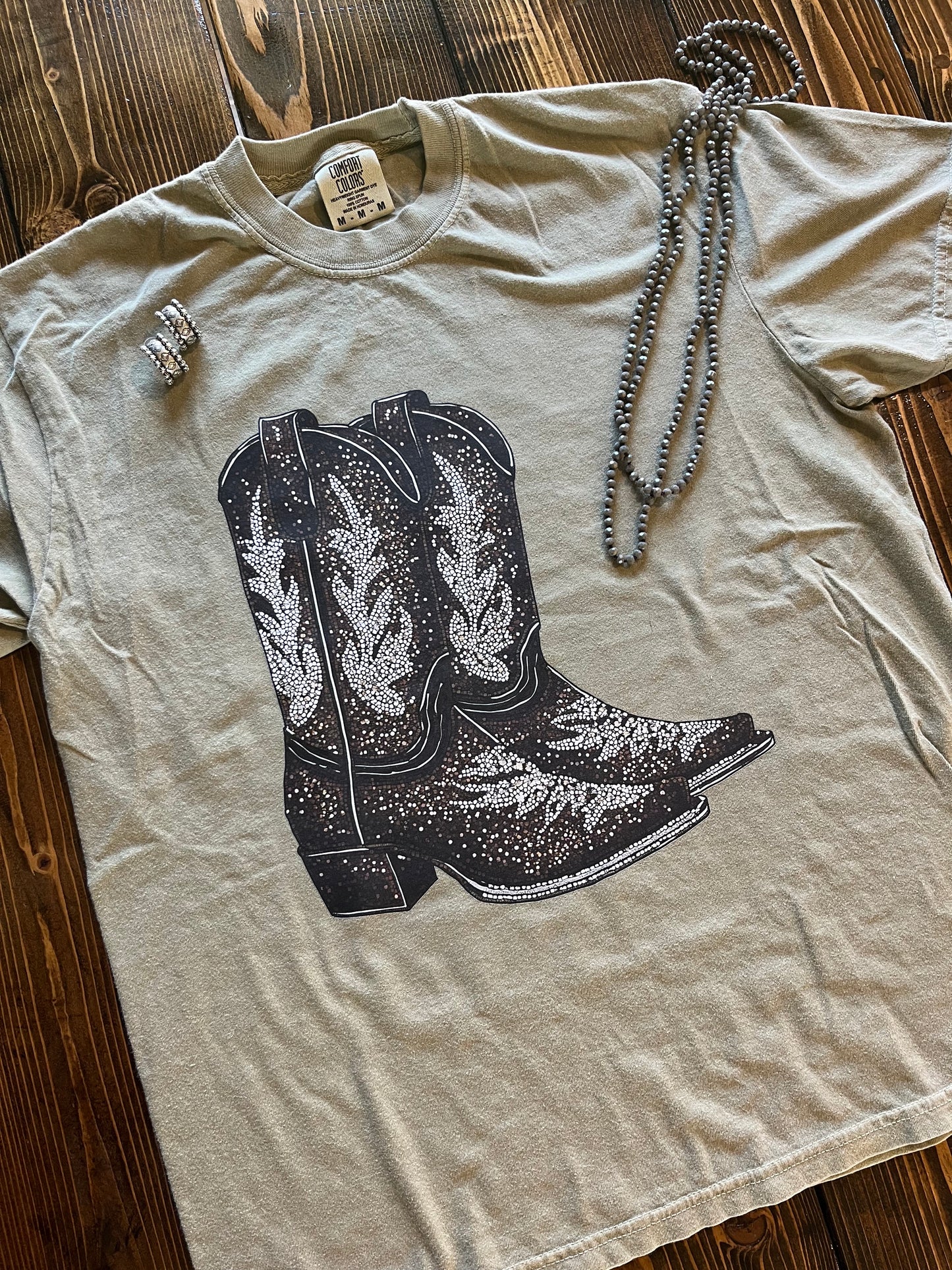 Brown Boot Tee