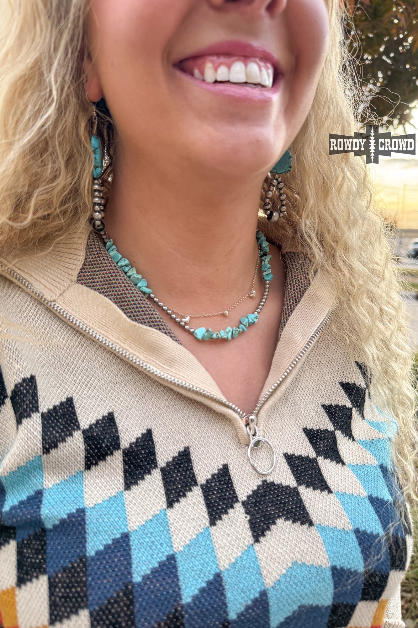 Rockin' With Turquoise Necklace