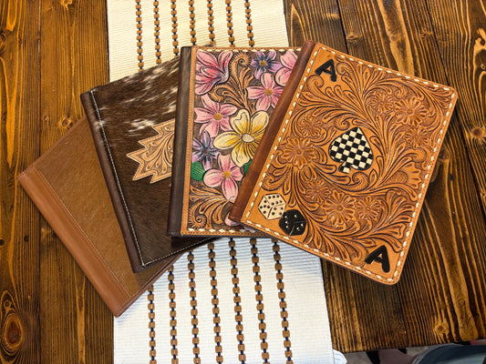 Tooled Leather Planner