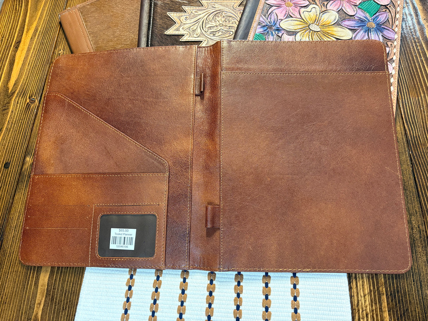 Tooled Leather Planner