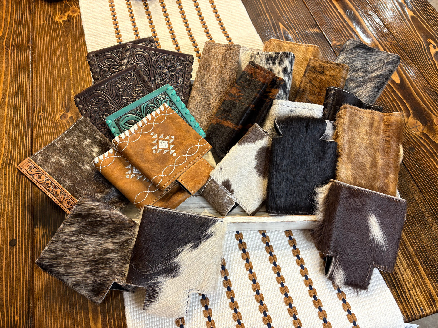 Regular Can Cowhide Koozies