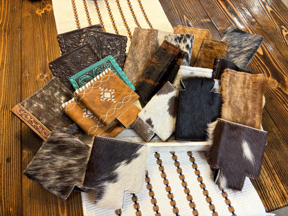 Regular Can Cowhide Koozies