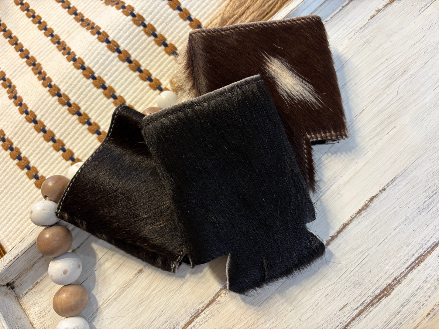 Regular Can Cowhide Koozies