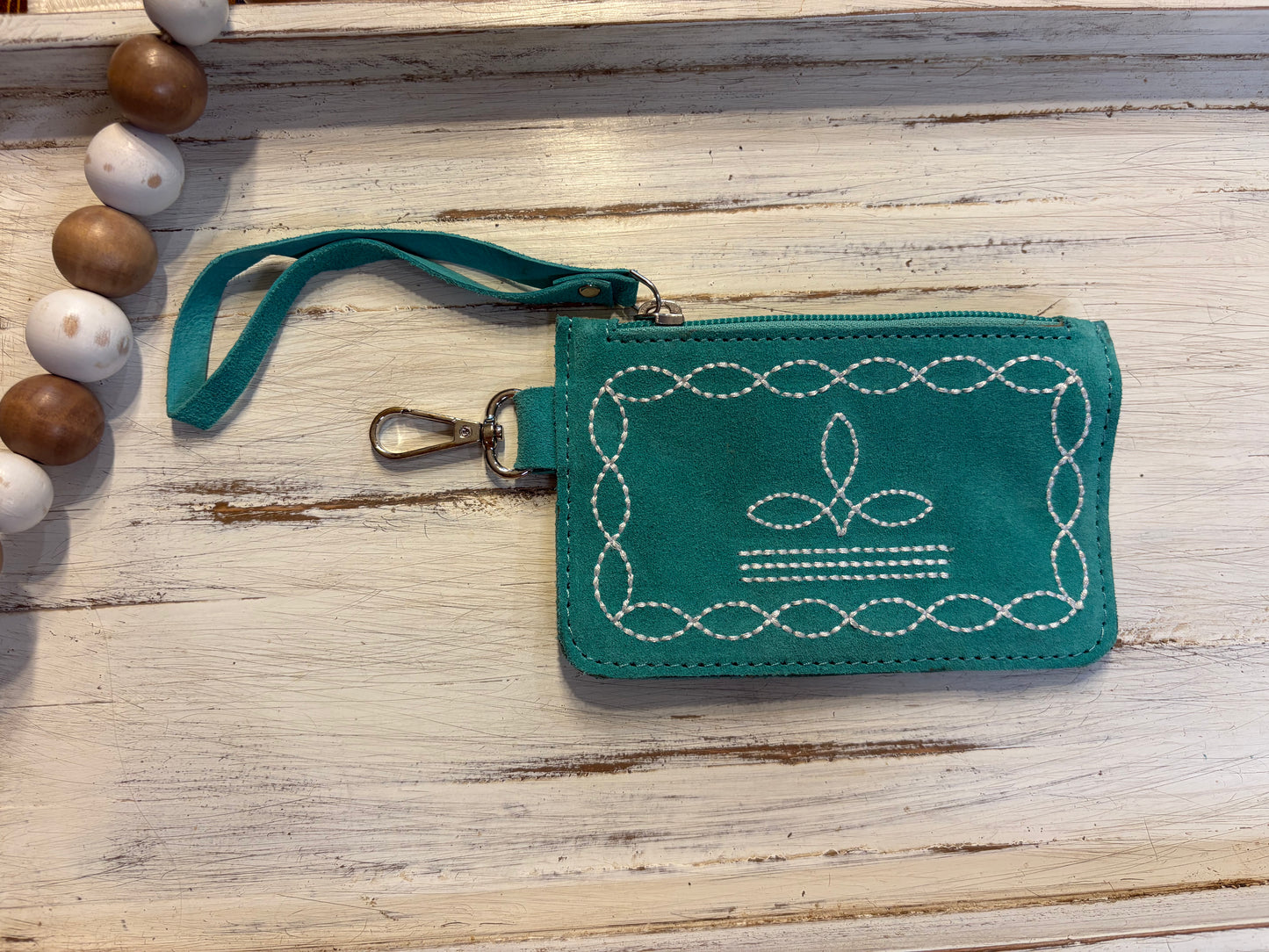 Rough Out Coin Purse Wristlet