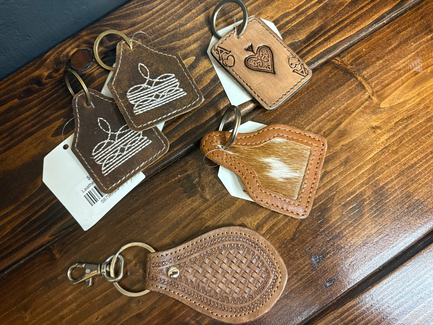 Leather Keychain