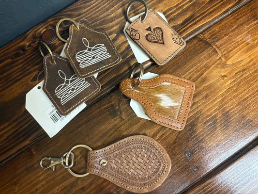 Leather Keychain