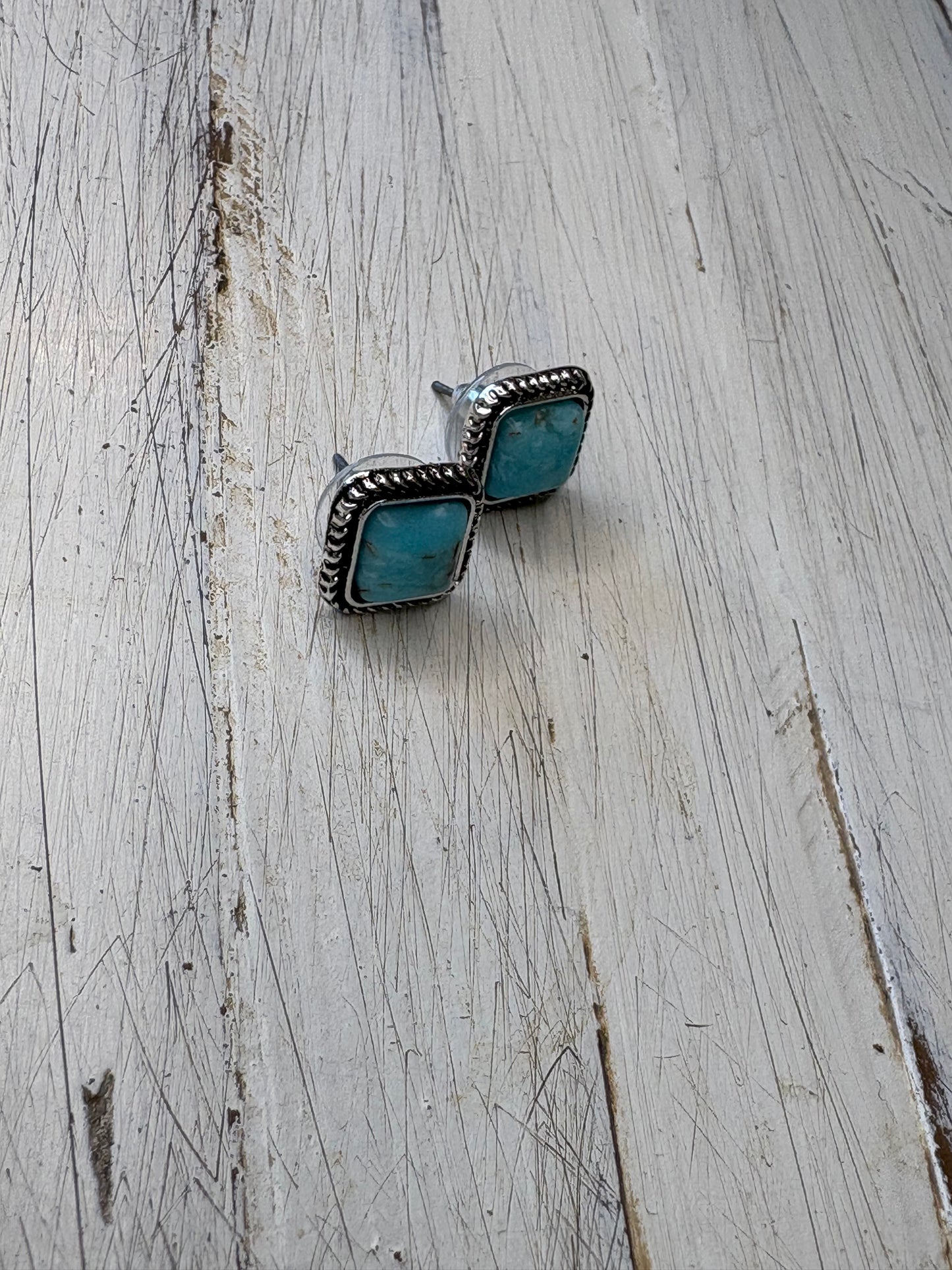 Mini Stone Stud Earrings