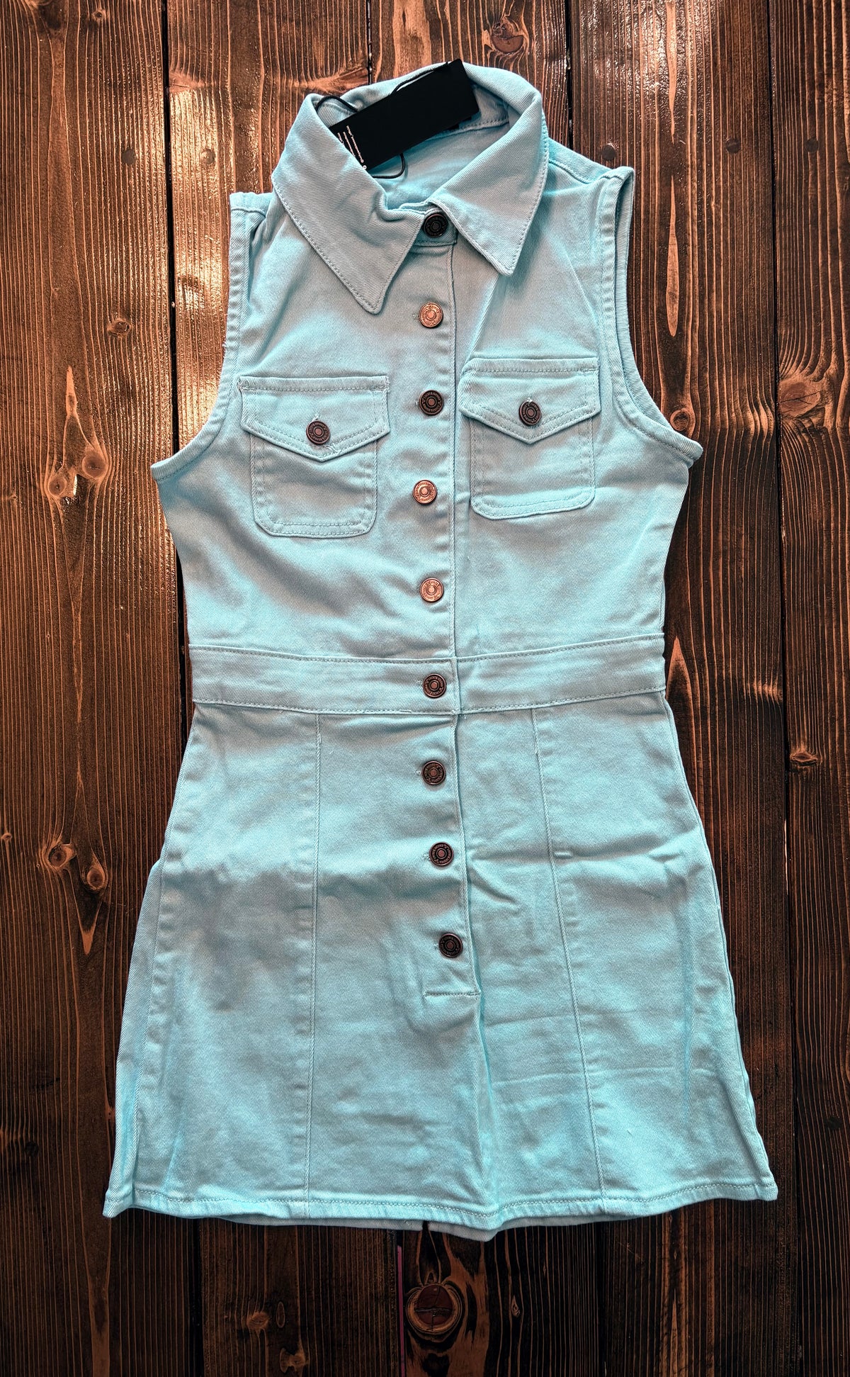 Light Blue Denim Dress