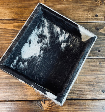 Small Cowhide Tray