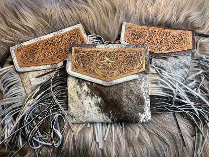 Crossbody w/Cowhide Fringe