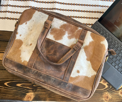 Cowhide Laptop Bag