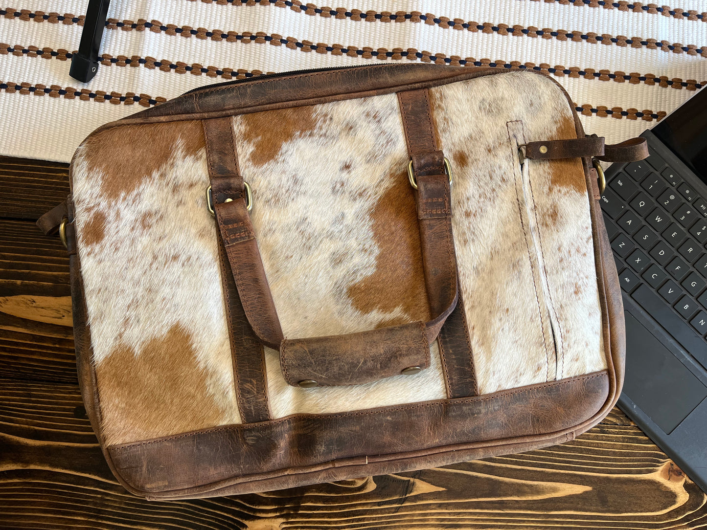 Cowhide Laptop Bag