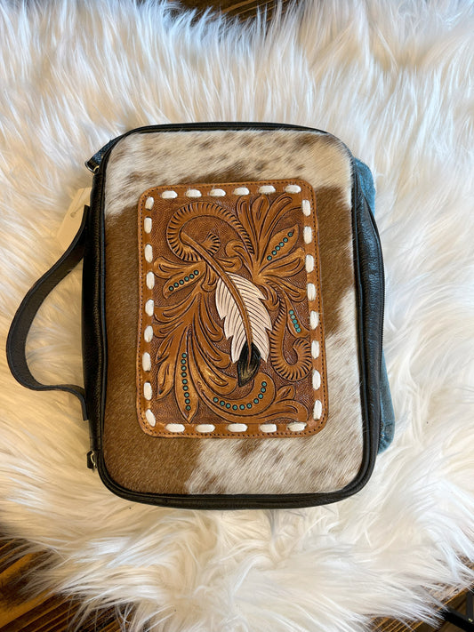 Cowhide Jewelry Case