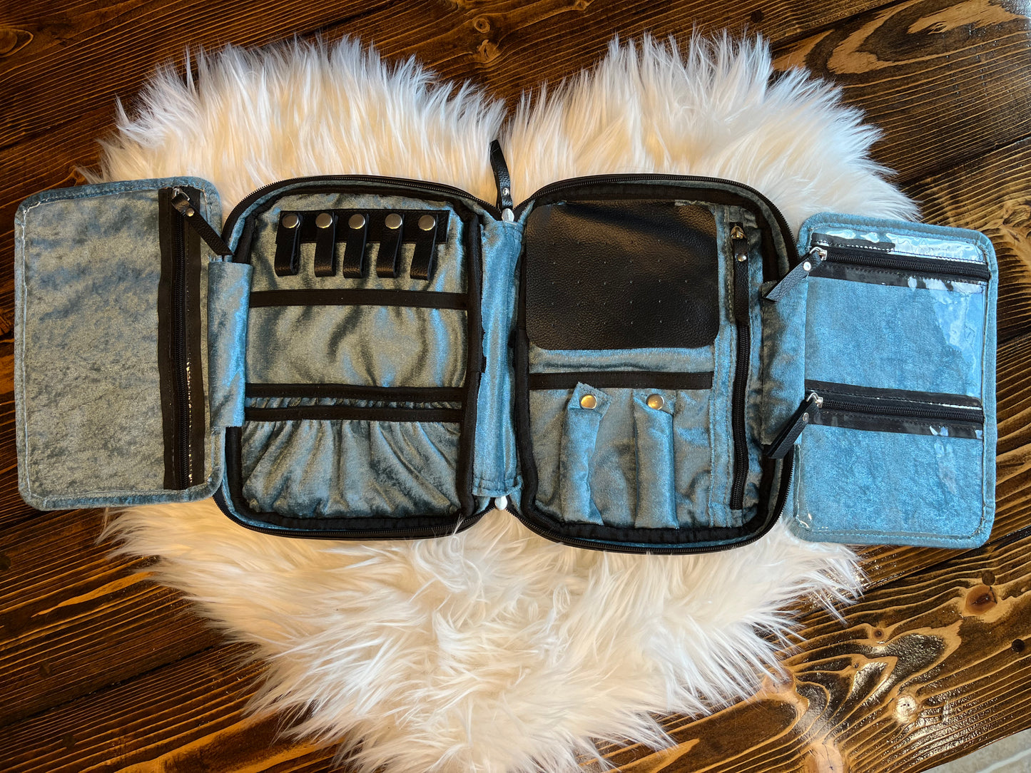 Cowhide Jewelry Case