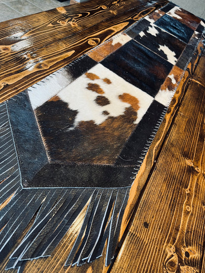 Cowhide Table Runner