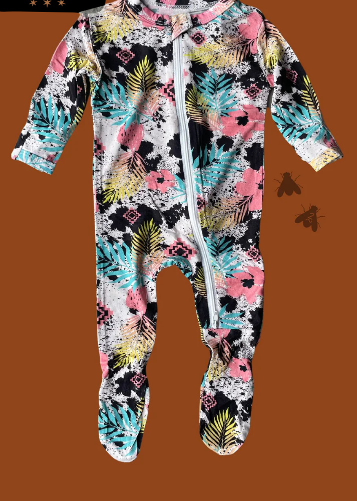 Cozumel Cowboy Footie Pajamas