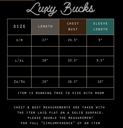 Luxy Bucks Basic Tee - Midnight