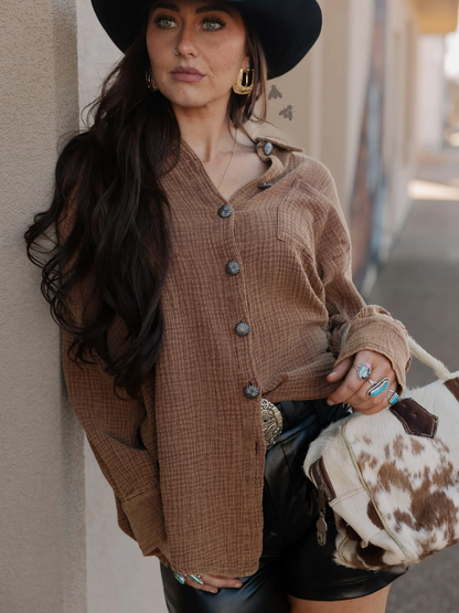 Acres Button Up