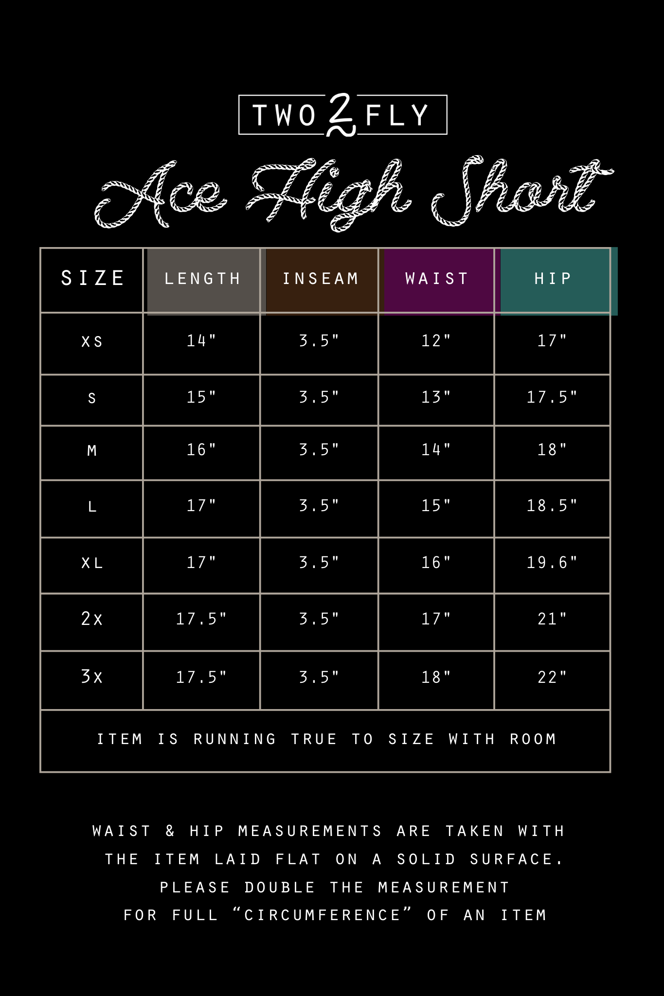 Ace High Shorts *Midnight*