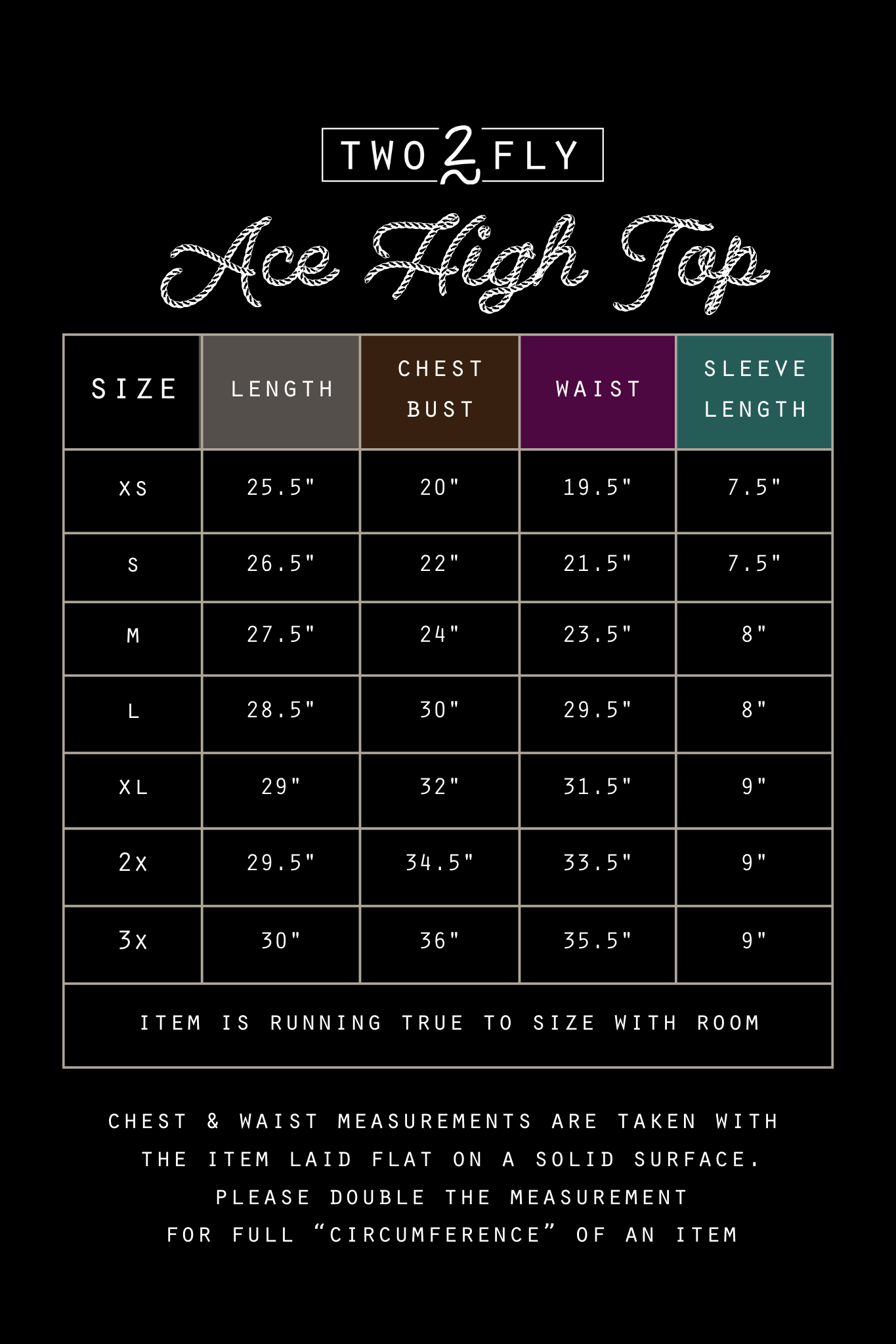 Ace High Top *Midnight