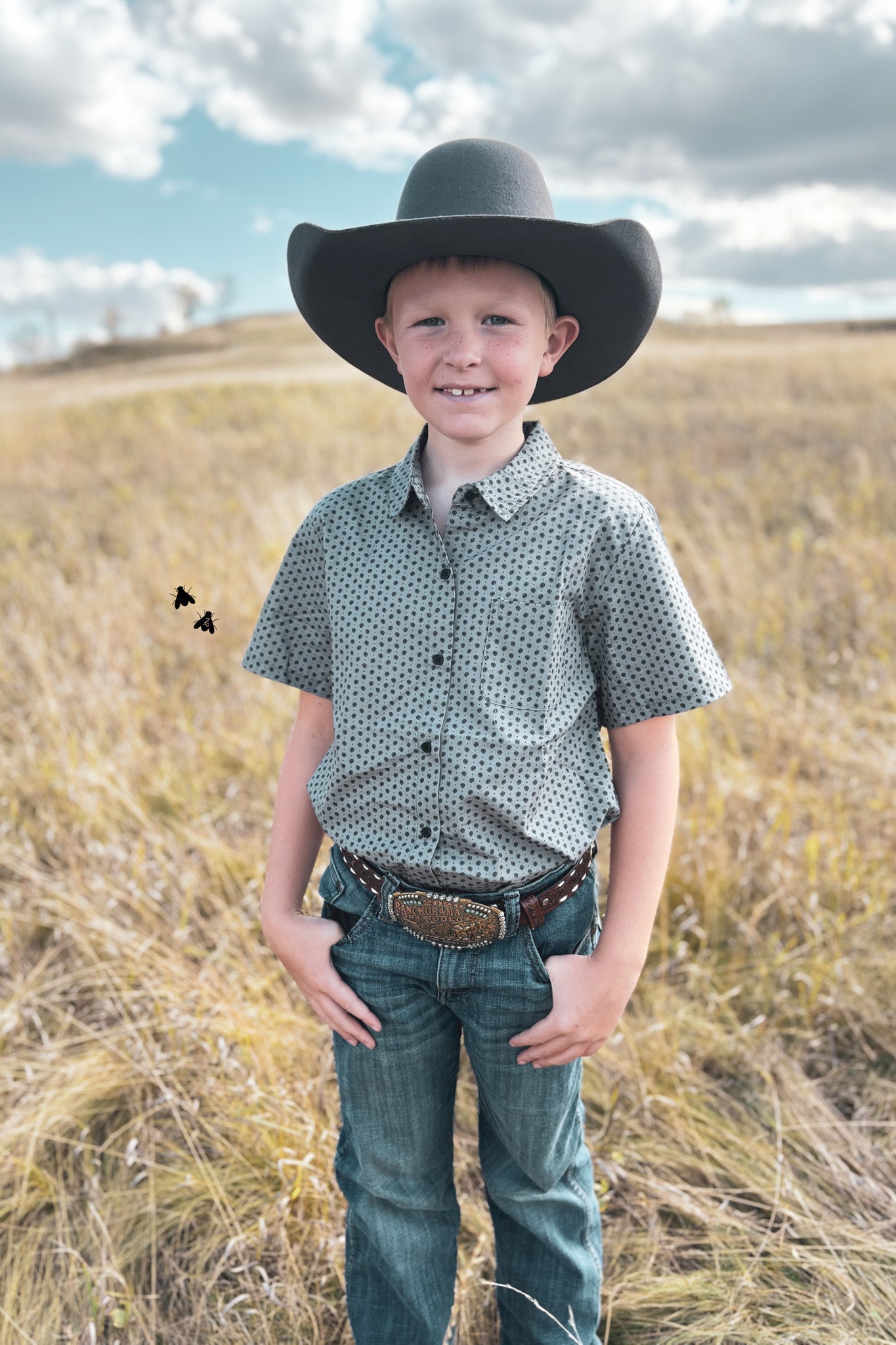 Concho Concho Man Short Sleeve - Kids