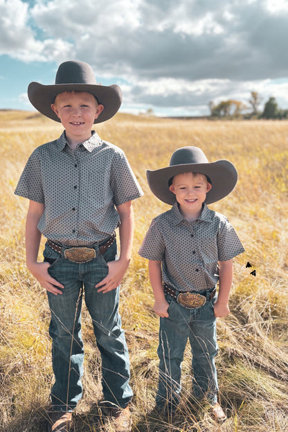 Concho Concho Man Short Sleeve - Kids