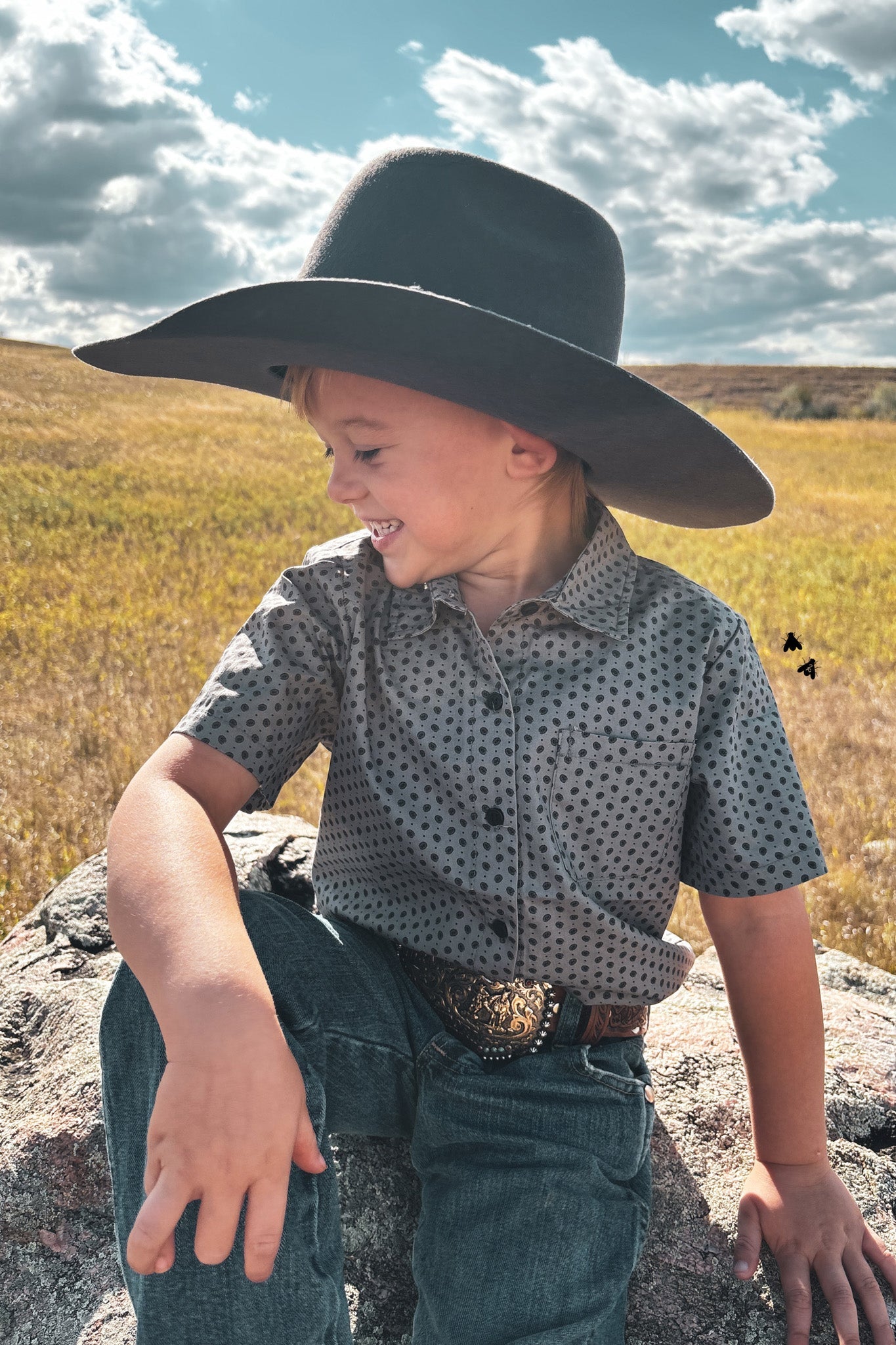 Concho Concho Man Short Sleeve - Kids