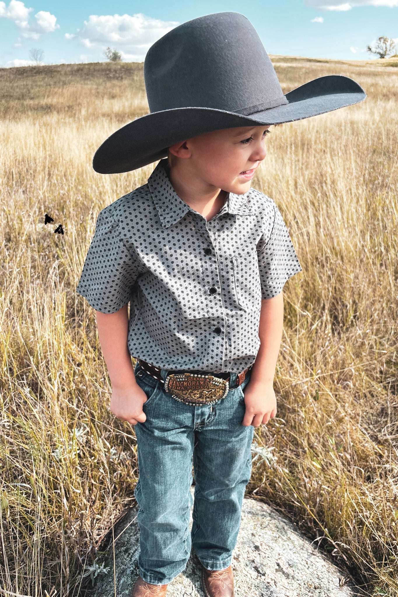 Concho Concho Man Short Sleeve - Kids