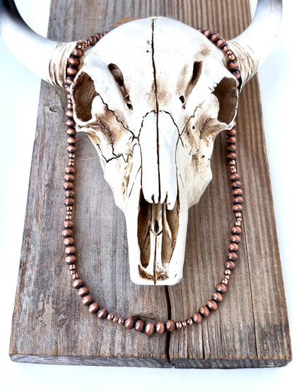 Navajo Pearl Bead Necklace