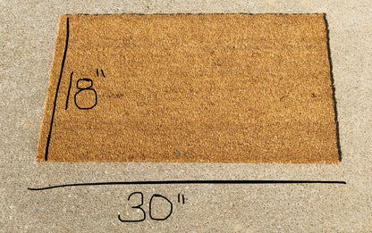 Custom Coir Doormat